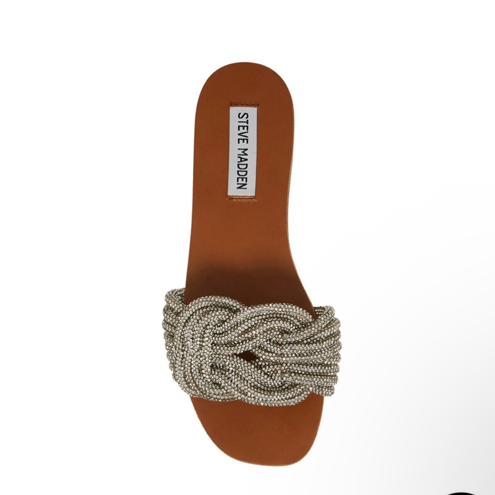 STEVE MADDEN RHINESTONE SANDALS